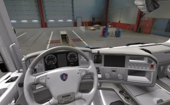 Scania R2009 - Exclusive White Interior v1.0