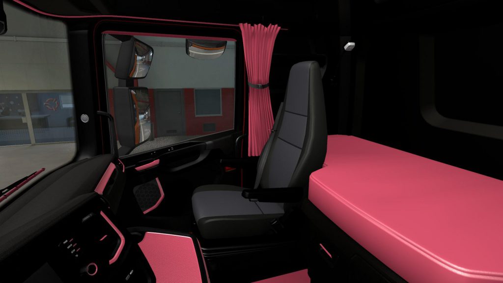 Pink Interior for Scania 2016 1.40