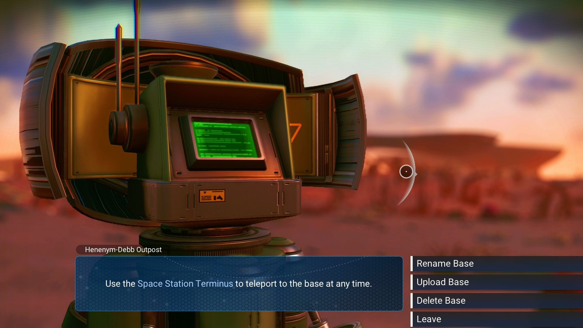 Base Computer Mission Timer Options