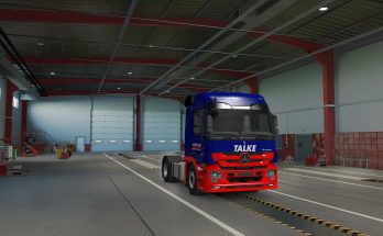 Alfred Talke Skin for Schumi's Mercedes Benz Actros MP3 1.40