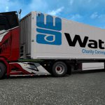 Water Aid Charity Convoy Trailer Skin v1.0