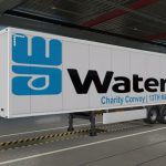 Water Aid Charity Convoy Trailer Skin v1.0