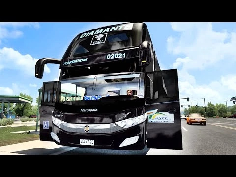 Bus G7 1800 DD Volvo 6x2, Para ATS e ETS2 1.40