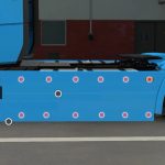 Old-School sideskirts for Scania Next-Gen 1.40