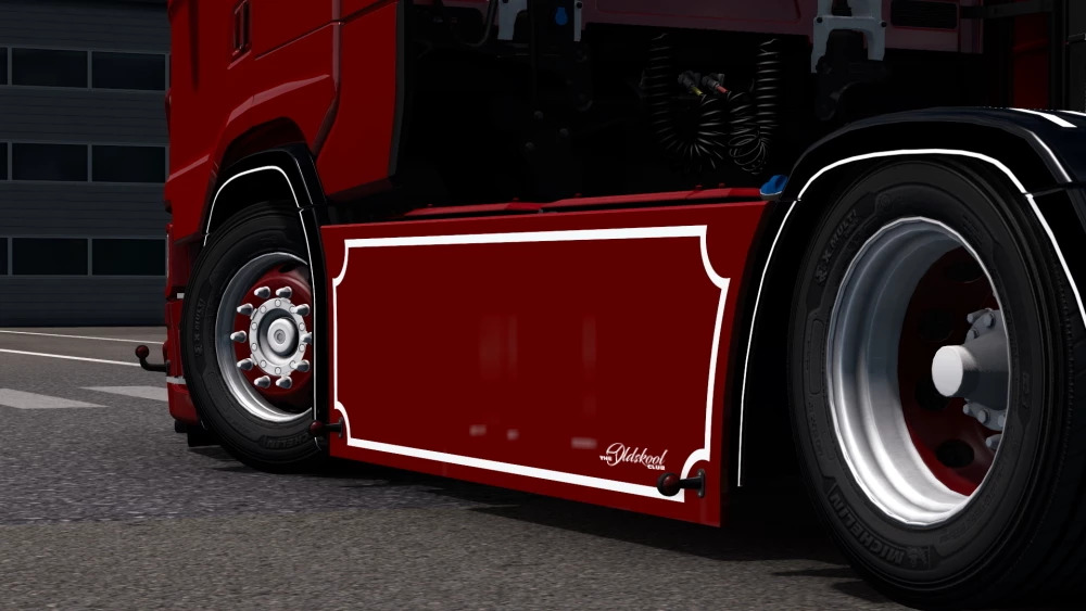 OldSchool sideskirts for Scania NextGen 1.40