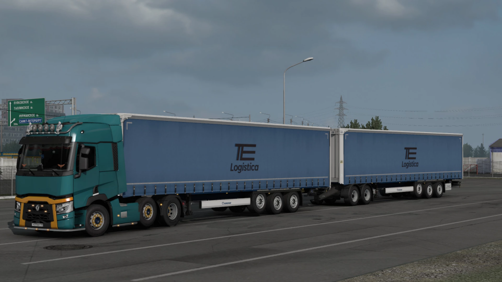 Trailer Company Paint Job for TruckersMP v1.0