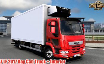 DAF LF 2017 Day Cab Truck + Interior v1.0 1.40.x