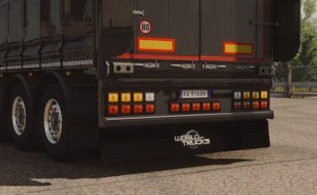 Real company mudflap for trailers v1.0