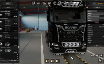 Scania Next Generations Euro 6D Engine Mod 1.40
