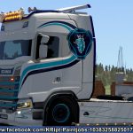 Scania S Blue Lines v1.0
