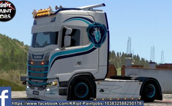 Scania S Blue Lines v1.0