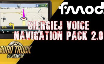 ETS2 Siergiej Voice Navigation Pack v2.0