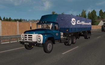 ZIL-13x truck and trailer pack 1.39
