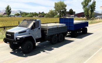 URAL NEXT FOR ATS WITH BDF TRAILER AND CARGOES V1.6