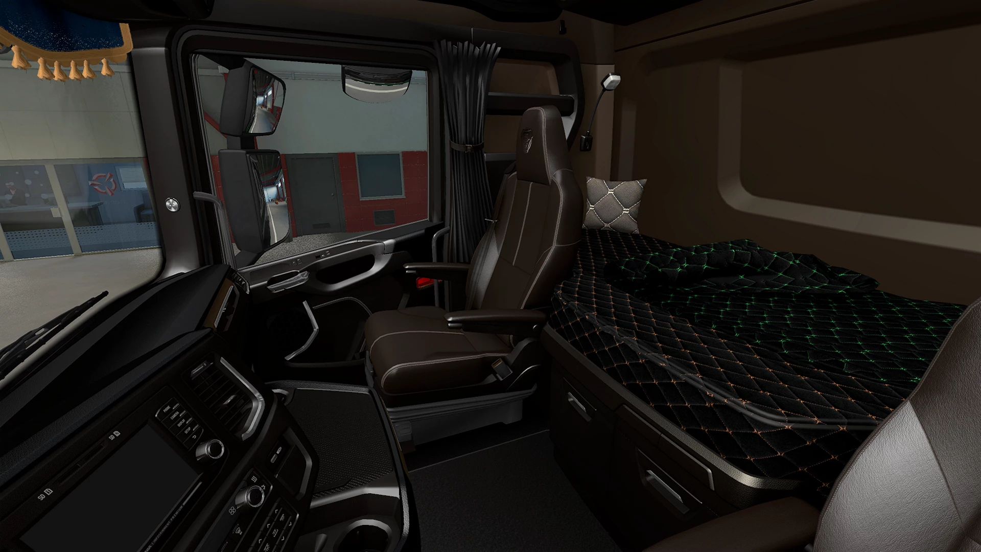 Dark Brown Interior Scania 2016 V 0.8 Beta - Allmods.net