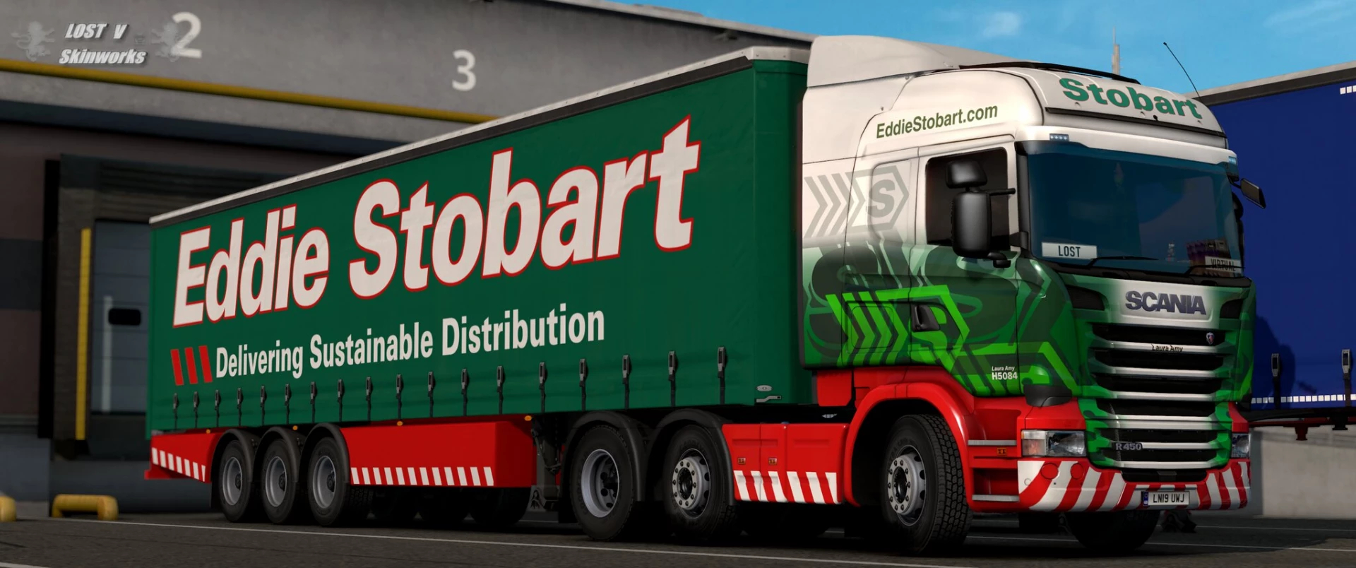 Eddie Stobart Scania R Skinpack v 1.1