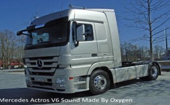 Mercedes Actros V6 Stock Sound v1.0 1.40
