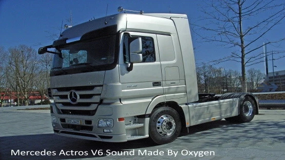 Mercedes Actros V6 Stock Sound v1.0 1.40