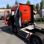 New RENAULT Truck Door Animation Mod 1.40