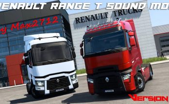 Renault Range T sound mod by Max2712 v1.0