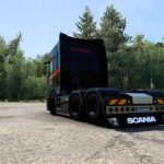 Scania R Black and Red v1.0