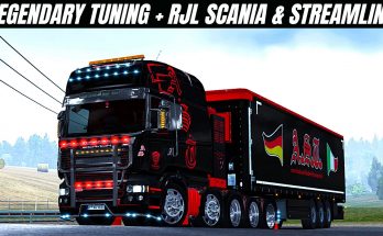 SCANIA RJL LEGENDARY TUNING PACK 1.40