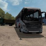 Scania touring White 2021 ets2 and ATS for 1.39 and 1.40