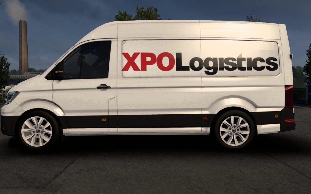 SKIN VOLKSWAGEN CRAFTER ETS2 AND ATS XPO LOGISTICS 1.40