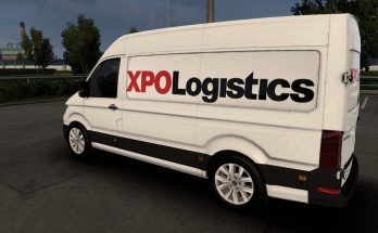 SKIN VOLKSWAGEN CRAFTER ETS2 AND ATS XPO LOGISTICS 1.40