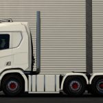 Straight exhaust pipes for Scania Next-Gen trucks v1.0