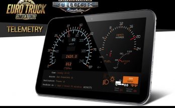 AUTOCAR SKIN FOR ATS & ETS2 TELEMETRY 1.40