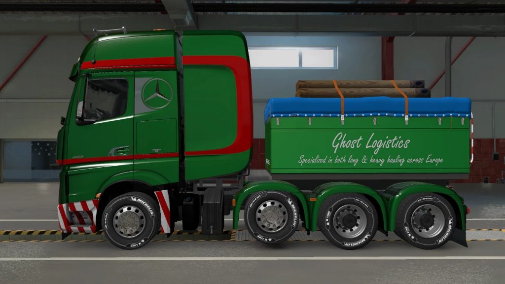 Custom Chassis for Mercedes Actros 2014 ETS2 1.40