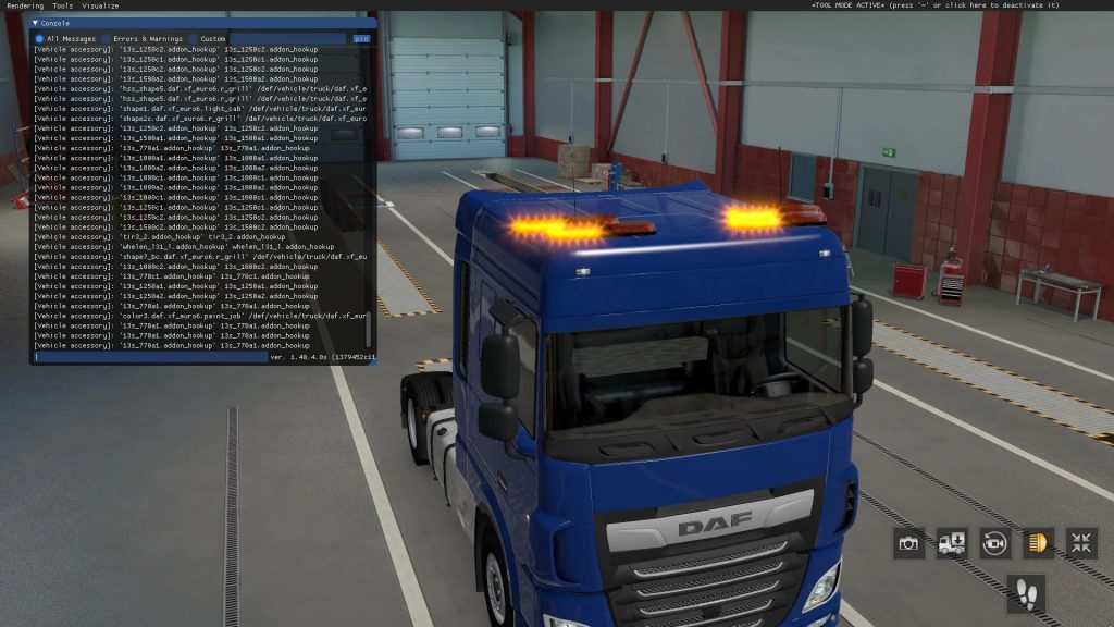 Ecco Beacon Addon - Kelsa Lightbars ETS2 1.40.x