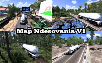 MAP NDESOVANIA V1 UPDATE VERSION ETS2 1.36 - 1.40