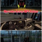 MERCEDES ACTROS MP4 ADDONS 1.40