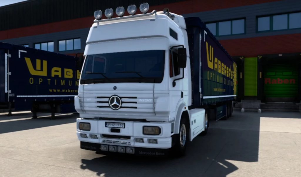 Mercedes Benz SK V8 Open pipe v1.0 1.40