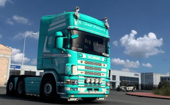 SCANIA R4 JACOB PEDERSEN SKIN V1.0