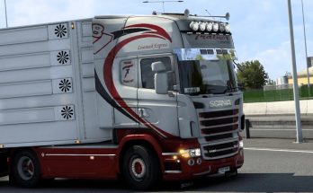 SCANIA RJL TRAINOR TRANSPORT SKIN V1.0