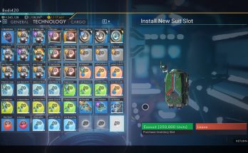 Bigger Stacks and Suit Tech Slots Expand to 48