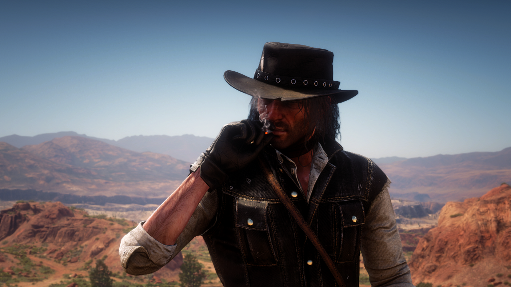 John Marston Darker Clean Shaven - Allmods.net