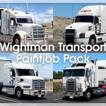 WIGHTMAN TRANSPORT PAINTJOB PACK V1.0.1