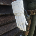 White Cavalry Gloves