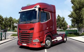 Paintable Parts for DAF XF, XG y XG+ 1.40