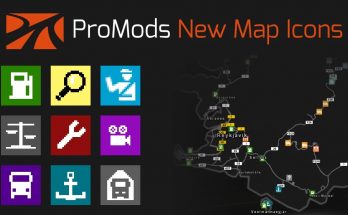 ProMods New Map Icons v1.0
