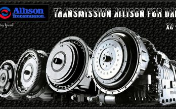 Transmission Allison for Daf XG v1.0