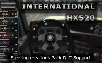 INTERNATIONAL HX520 STEERING CREATIONS PACK DLC SUPPORT V1.0