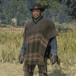 Mexican Poncho and Reyes Rebel's poncho for Javier