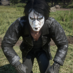 Sting (WRESTLER) Face Paint For Arthur-EXTRA CLEAN SHAVEN ONLY