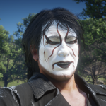 Sting (WRESTLER) Face Paint For Arthur-EXTRA CLEAN SHAVEN ONLY