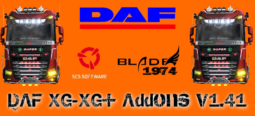 DAF XG/XG+ Addons 1.41